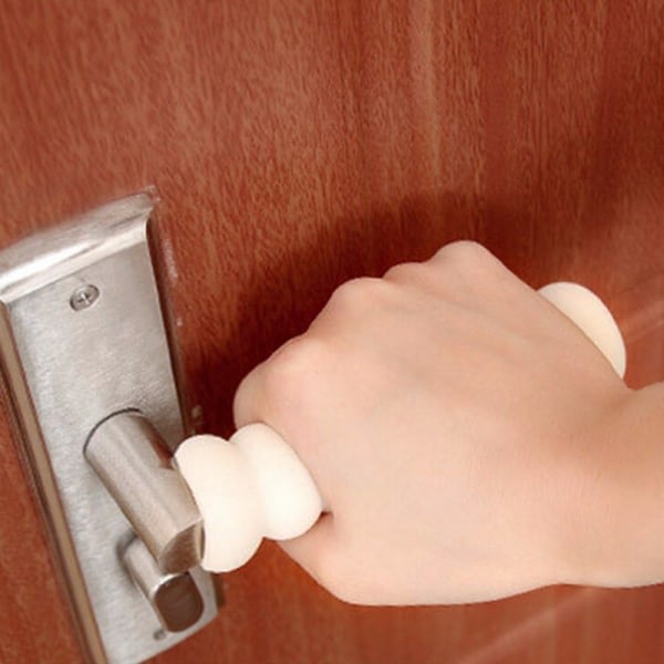 Dørhåndtaksdeksel 5 pakke beskyttende håndtaksdeksel Mykt skum Barn Baby Sikkerhet Dørhåndtak Knop Gaurd