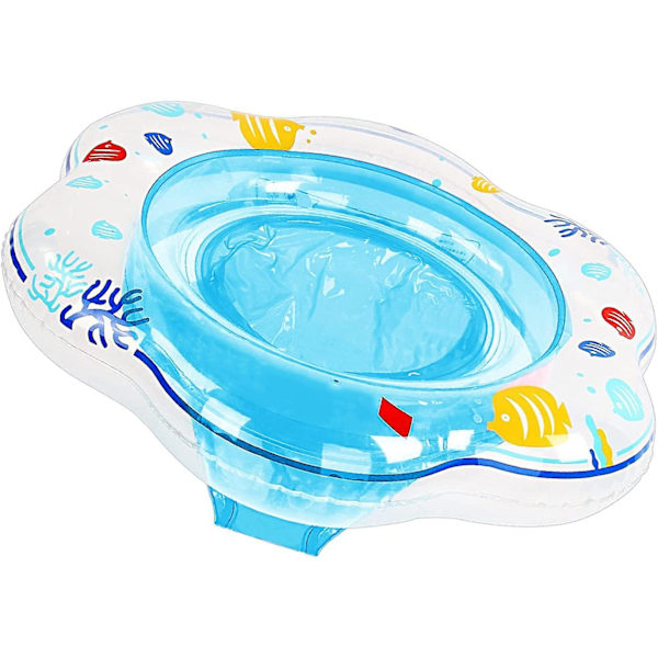 Svømme Ring Baby, Oppblåsbar Baby Svømme Sete Svømmehjelp Svømmetrener Svømmetrener Barn Småbarn Svømme Ring Float