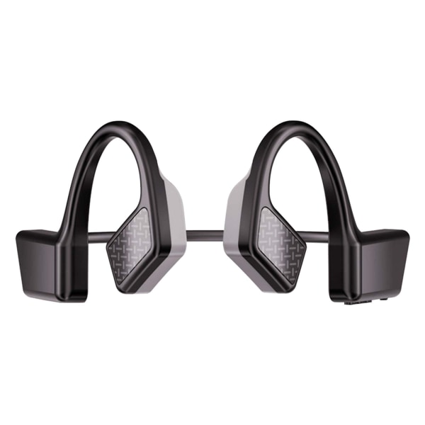 Bluetooth trådløse hodetelefoner Kablet Outdoor Sports Headset -Sort