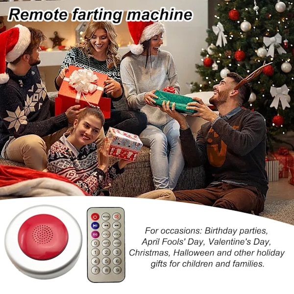Fartlydsmaskin, ABS Fartlydsmaskin, Trådløs rekkevidde Party Prank Leke