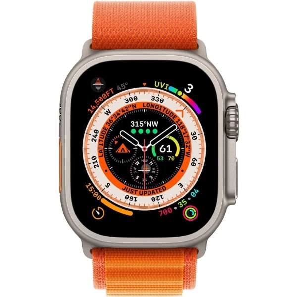 Naisten ja miesten ranneke iWatch Series 49mm -kellolle