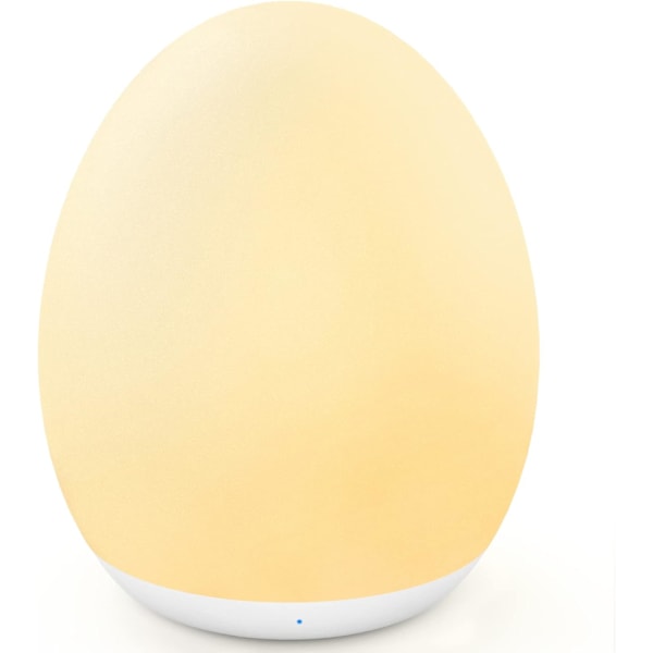 Børnenatlampe 2000mAh med 7 farver & Timer-kontrolfunktion, Genopladelig natlampe med berøringskontrol til soveværelse