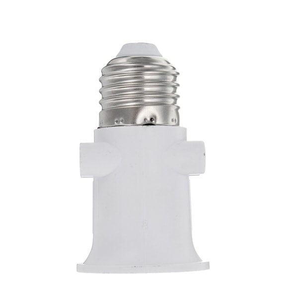 2 stk. AC100-240V 4A E27 lampehoved konverteringsstik, lampe adapter