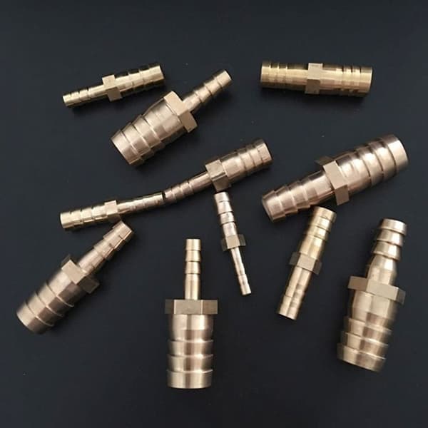 Rak Rørforbindelses Slange Muffe 10MM-6MM 10MM-6MM 10mm-6mm 10mm-6mm