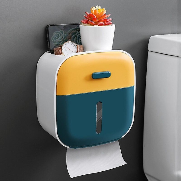 Veggmontert toalettpapirholder Vanntett bæredispenser