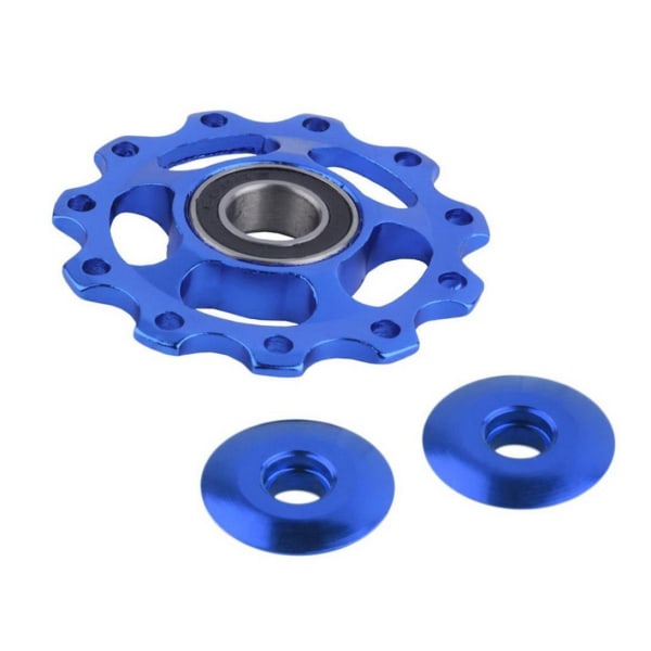 11tooth Mtb Ceramic Bearing Jockey Wheel Pulley Road Bicycle Bike Derailleur Blue