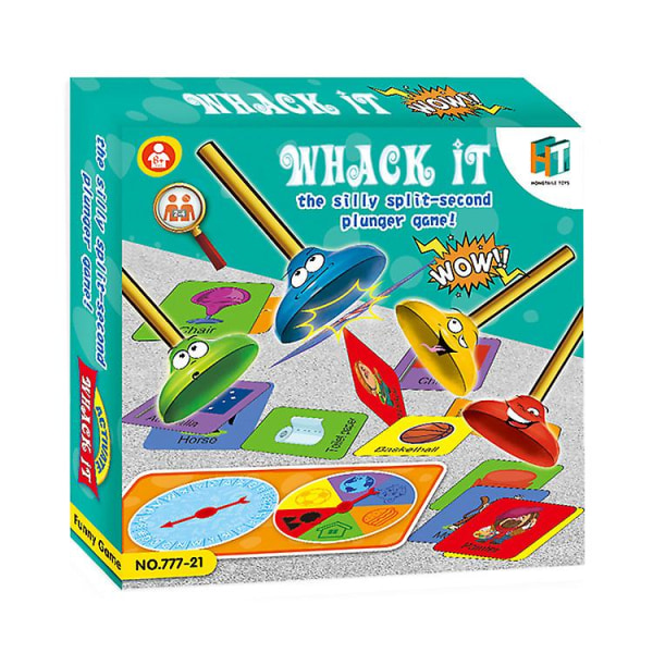 Toalettpumpe Gamewhack It-spill Interaktivt engelsk Toalettsugekortspill for flere spillere