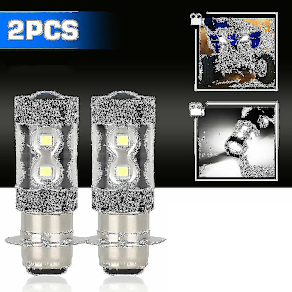 kpl 2023 Uusi H6m Yamaha H6m Raptor 700 700r 2006-2018 50w 6000k Valkoinen Led-polttimo