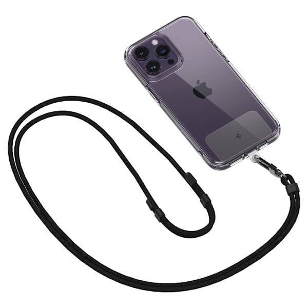 Spigen 2-PAK Universal Stroppsett Kryss & Håndledd Svart