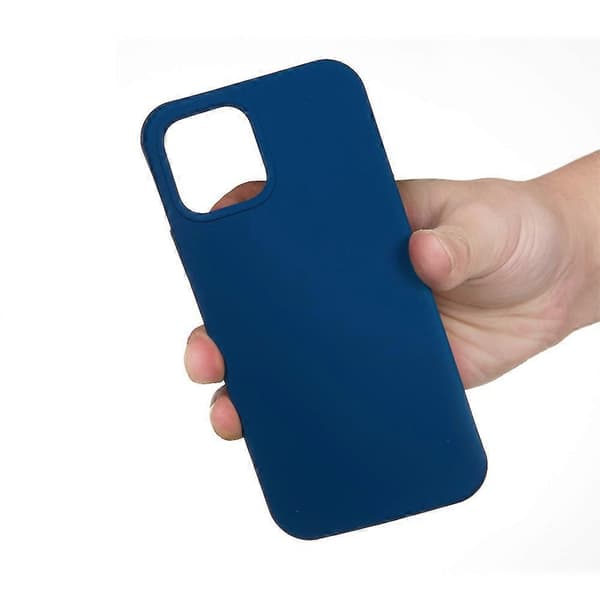 iPhone 13 mini nestemäinen silikoni puhelimen suojakotelo - vihreä Multicolor Blue