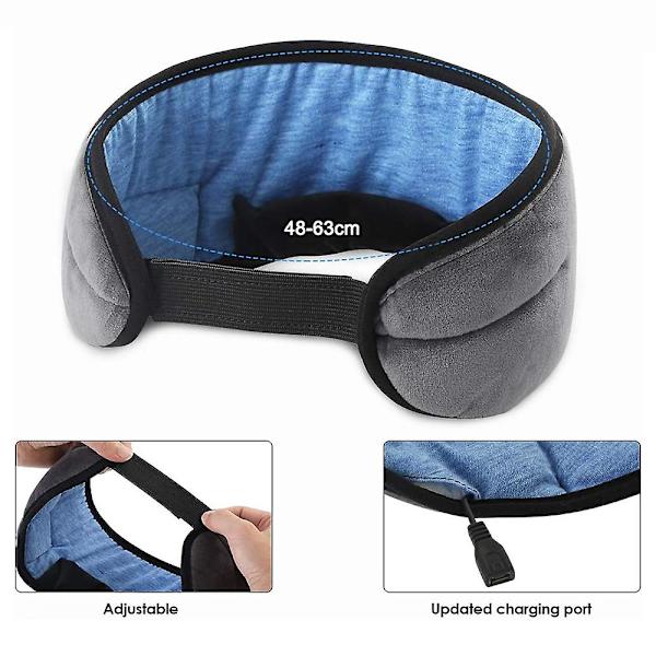 Bluetooth sovemaske med hovedtelefoner