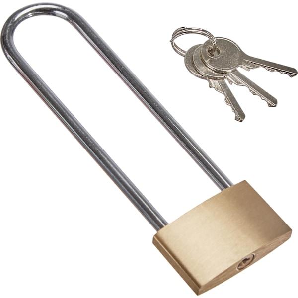 Diy 3103 - Mässinghänglås - extra högt shackle - 40 mm