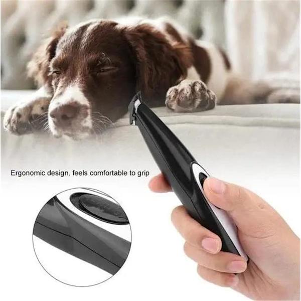 Sähköinen Lemmikkieläinten Karvanleikkuri USB-Lataus Langaton Pieni Karvanleikkuri Koirien Kissojen Kynsien Korvien Silmien Kasvojen Karvanhoitoon black