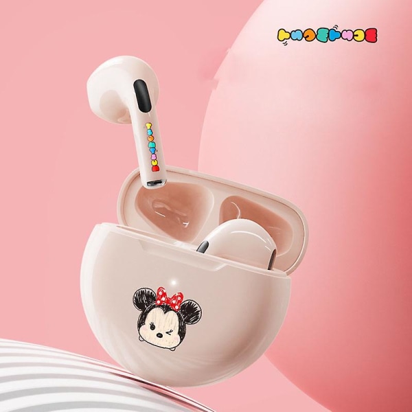 Trådlösa Disney Mickey Bluetooth hörlurar In-ear Music Earbuds 5.0