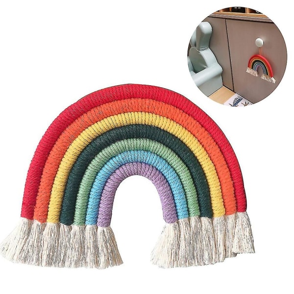 Rainbow Vegghengende Tapestry Rope