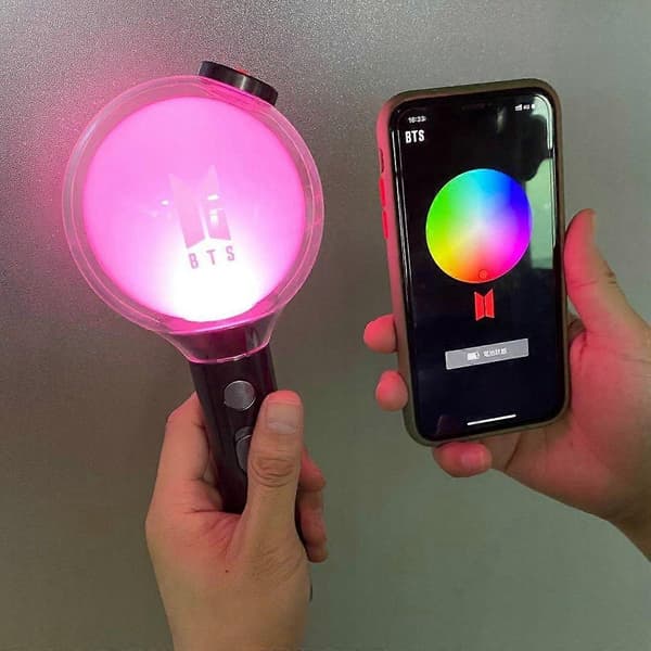 Bts Lightstick Glow Stickapp Bluetooth-tilkobling