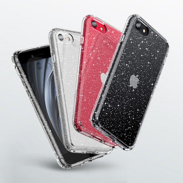 Tech-Protect iPhone 7/8/SE Kotelo Glitter Transparent