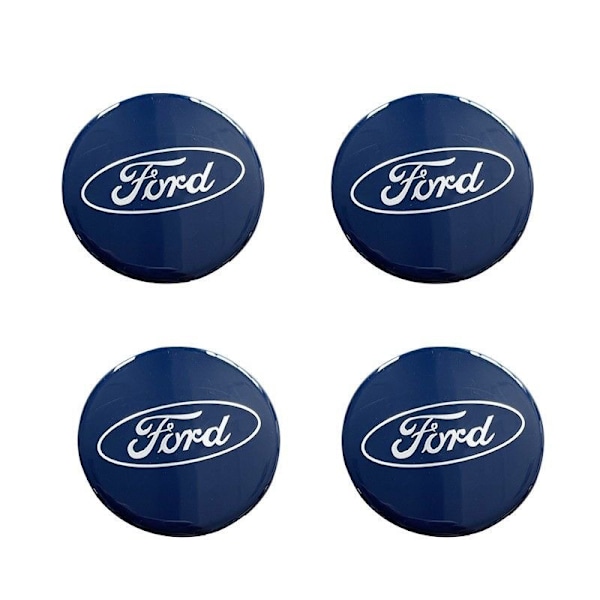 60mm 4 kpl Ford hopeiset pölykapselit