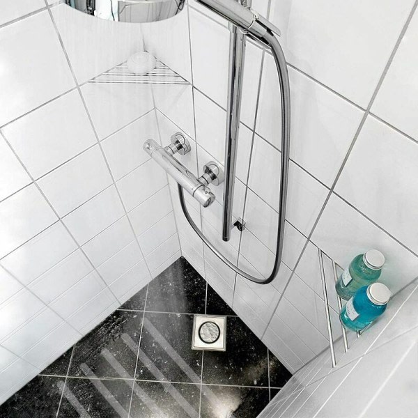 24 bitar Anti-halk duschdekaler Säkerhetsremsor för badrum Genomskinliga självhäftande halkfria duschdekaler för badrum (2 38cm)