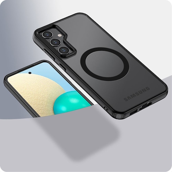 Tech-Protect Galaxy A35 5G -kotelo MagSafe MagMat Matt Black