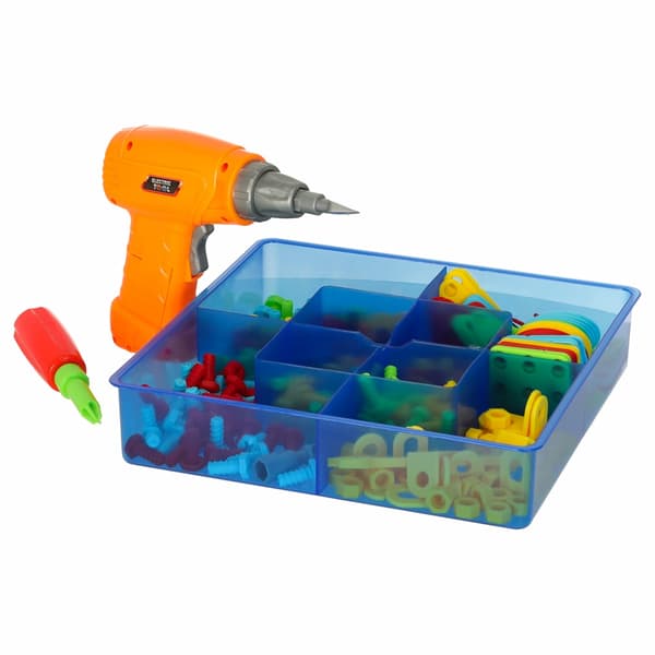 Screwdriver Building Blocks in Case – Educational Construction Set 261 Pieces 920