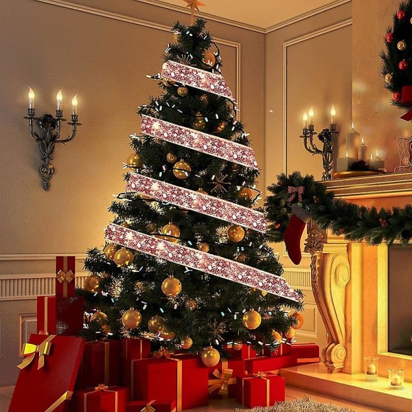 Joulukeijuvalot, joulukuusen joulusynttäreiden juhlasisustus sisä- ja ulkokäyttöön (tyyli 6)