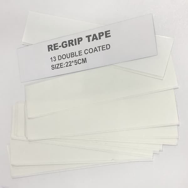 Dobbeltsidig grepstape for golfgrep 13 stk Hvit Hvit