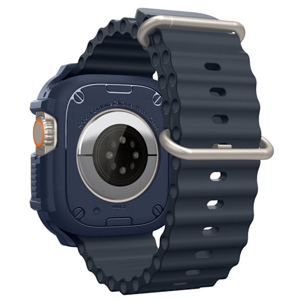 Spigen Apple Watch Ultra 49 mm Skal Rugged Armor Marinblå