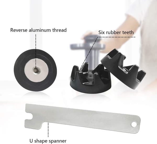 5 stk Blender gummikobling Gear kobling for Kitchenaid