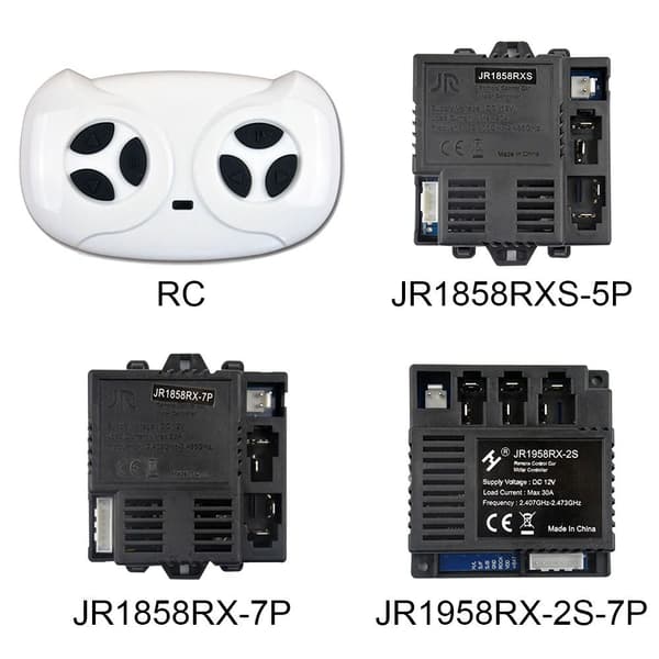 Fjernkontroll for mottaker - salg JR1858RX-7P