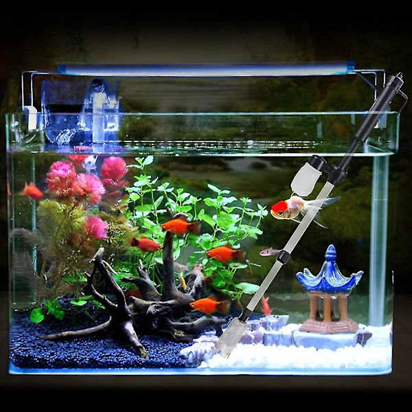 Elektrisk dammsugare Akvarium Grustvätt, Akvarium Vattenbyte