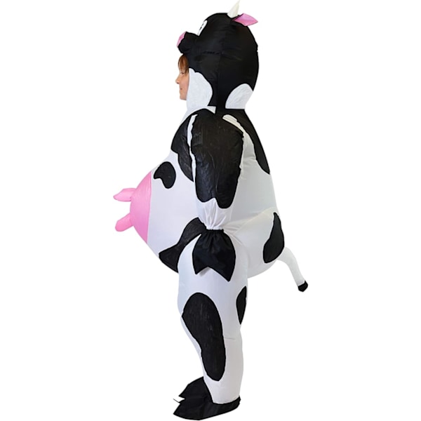 Oppustelig kostume, luft oppustelig deluxe fuldkrop, halloween, ko kostume - børn
