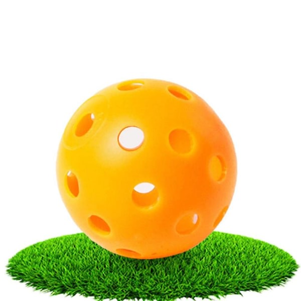 Golføvelsesballer, luftstrøm hule øvelsesgolfballer, golføvelsesballer i plast for svingtrening Driving Range Hjem Golfspill Utendørs Voksne