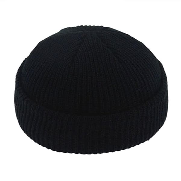Huehætte / Kort Hue - Flere Farver sort black Acrylic