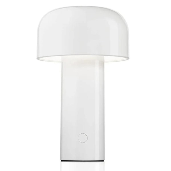 Led Kreativ Svampe Genopladelig Bordlampe 3w 3 Lys white