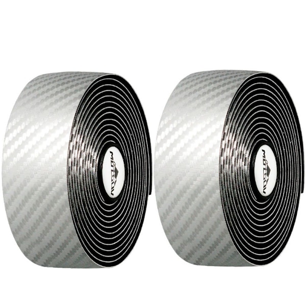 Cykelstyr Tape Wrap Cykelbandage Styr Tape silver