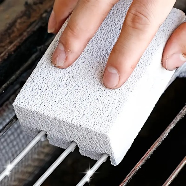 Multifunktionella rengöringsklossar för grill - PVC-material, kan skäras till för att passa spisar, diskhoar, etc. - Perfekt för kök, utomhus och badrum.