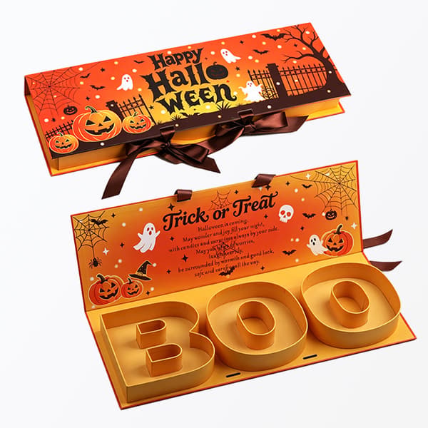 Kreative julegaveæsker til emballering af feriesnacks Red Christmas gift box OPP bag