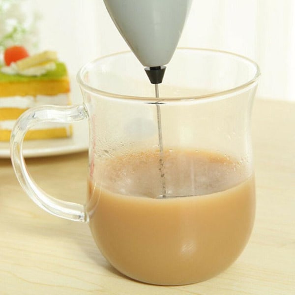 Coffee Latte Maito Kädessä pidettävä vaahdotin vispilä vaahtoava sekoitus viskisekoitin munavatkain