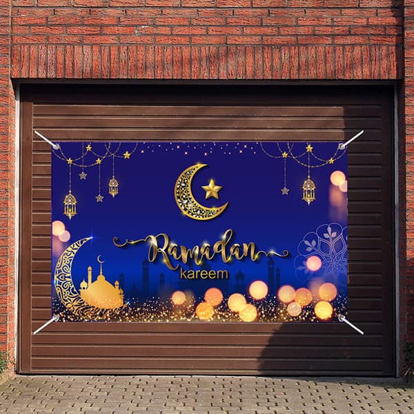 Ramadan dekorationer Eid Mubarak baggrundsklæde til hjemmefestdekorationer A