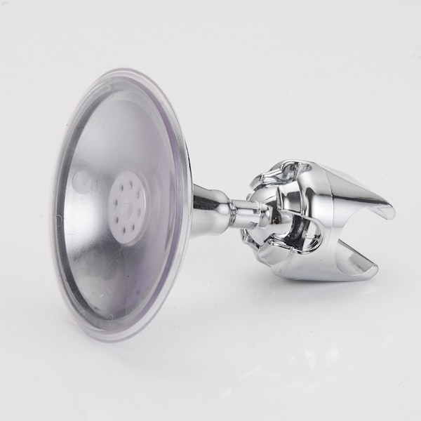 Duschhållare med sugpropp Silver