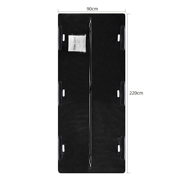 Likpose Båre Combo med 6 Håndtak Størrelse 90 x 220 cm (35 x 86 tommer) Kadaverpose 1 A