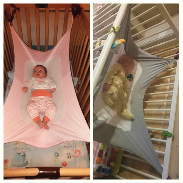 Nyfødt baby hængekøje Aftagelig bærbar sammenfoldelig babyseng i flere farver