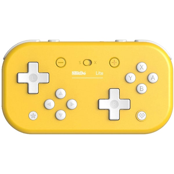 Lite Bluetooth-spelkontroll för Switch Lite, Switch & Windows (Gul utgåva) yellow