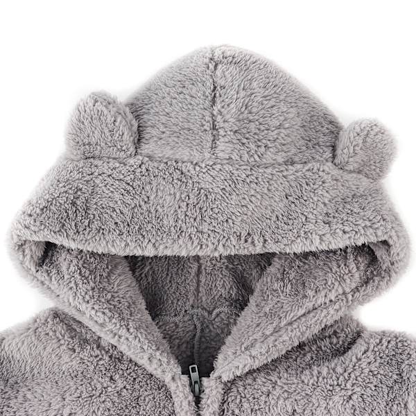 Hyvä ja mukava haalari naisille - Talvihaalari naisille - Mukavat pyjamahaalarit Grey XL