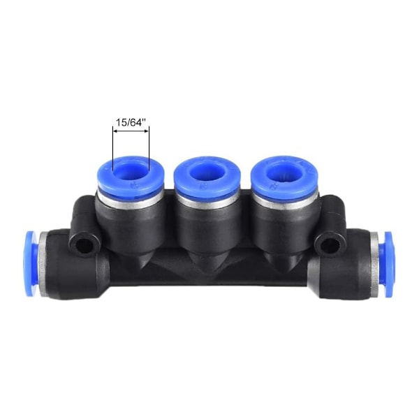 2 kpl Push To Connect -liittimet putkiliitännät 12 mm 12mm