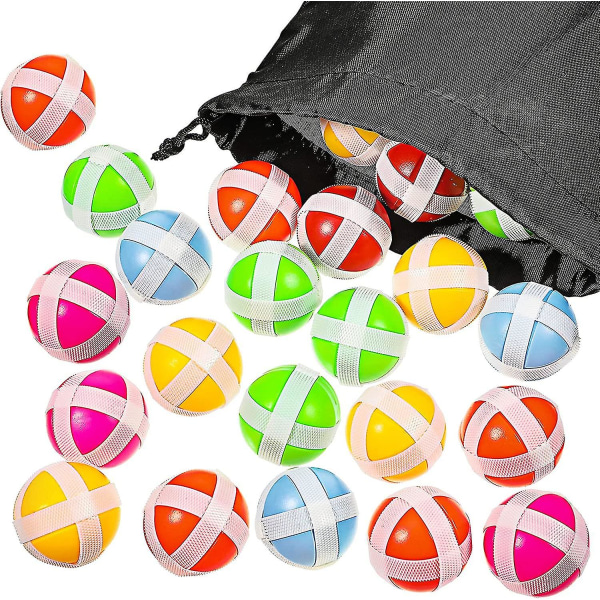 30 styks klæbrige bolde til darttavle, dart krog- og løkkebolde