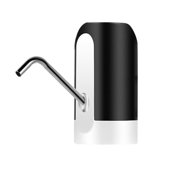 Vanndispenser Vannflaskepumpe Elektrisk vanndispenser Husholdningsvannpumpe (svart)