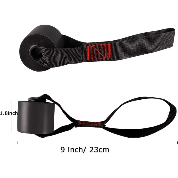 Tung Dörrfäste för Motståndband - Dörrremfäste Perfekt för Träningsband, Pull Up Band, Styrketräning Ergonomisk Anti