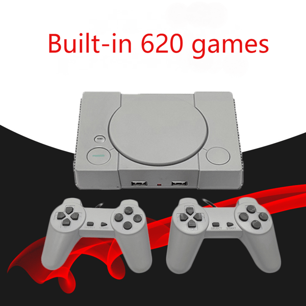 8-bit PS1 Mini Spillmaskin Klassisk Retro Spillkonsoll Videospillkonsoll